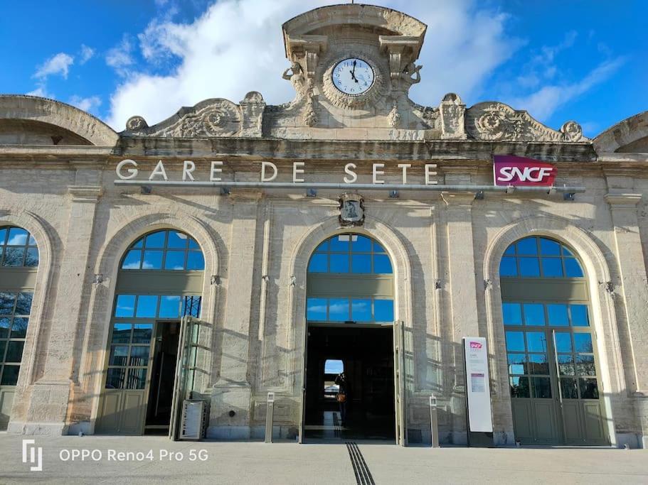 Grand T2 Esprit Loft Coeur De Ville Sete Bagian luar foto